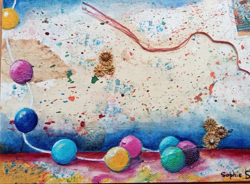 Pas très alignées.